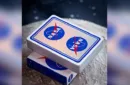 NASA HOLOGRAPHIC FOIL "MEATBALL" LOGO PLAYING CARDS – Image 6