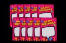 Birthday Silk Surprise REFILL (10 Silks) by PlayTime Magic DEFMA (Pink) – Image 1