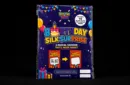 Birthday Silk Surprise REFILL (10 Silks) by PlayTime Magic DEFMA (Pink) – Image 2