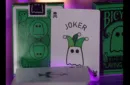 Bicycle Boo Back Playing Cards (Green) – Image 3