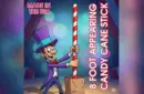 Appearing Candy Cane Red & White - 8 Foot by Big Guys Magic – Bild 1