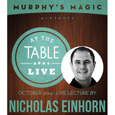 At the Table Live Lecture - Nicholas Einhorn 10/22/2014 - video DOWNLOAD