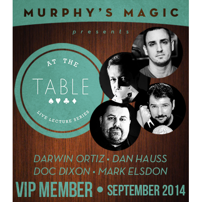 At The Table VIP Member September 2014