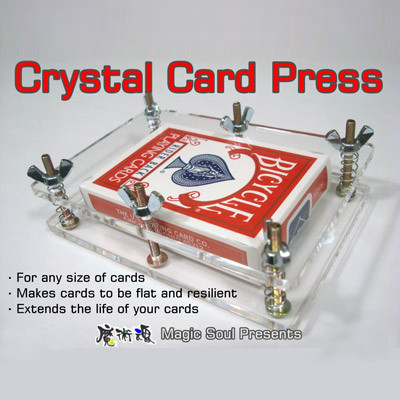 Crystal Card Press by Hondo & Fon