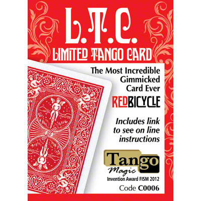 L.T.C Limited Tango Card red