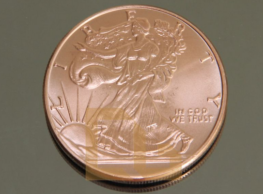KUPFER MÜNZE - WALKING LIBERTY Eagle Adler Copper Coin