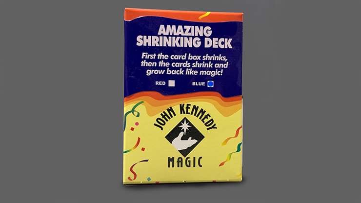 Amazing Shrinking Deck BLUE by John Kennedy Magic