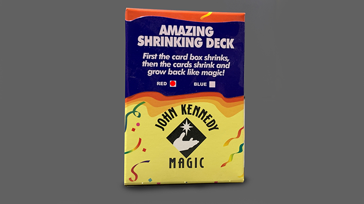 Amazing Shrinking Deck RED by John Kennedy Magic