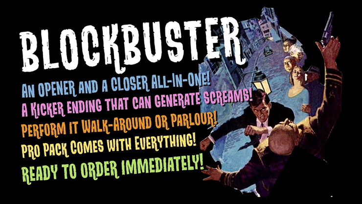 Blockbuster (Gimmicks and Online Instructions) by Bill Abbott