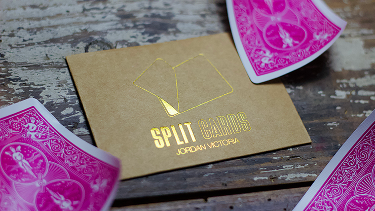 COLORED Split Cards 10 ct. (Fushia) by PCTC