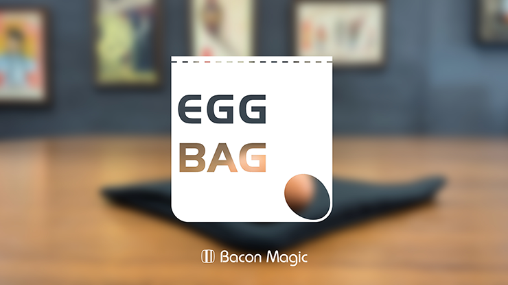 EGG BAG Black by Bacon Magic