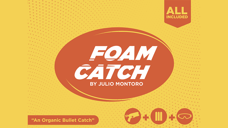 Foam Catch (Gimmicks and Online Instructions) by Julio Montoro