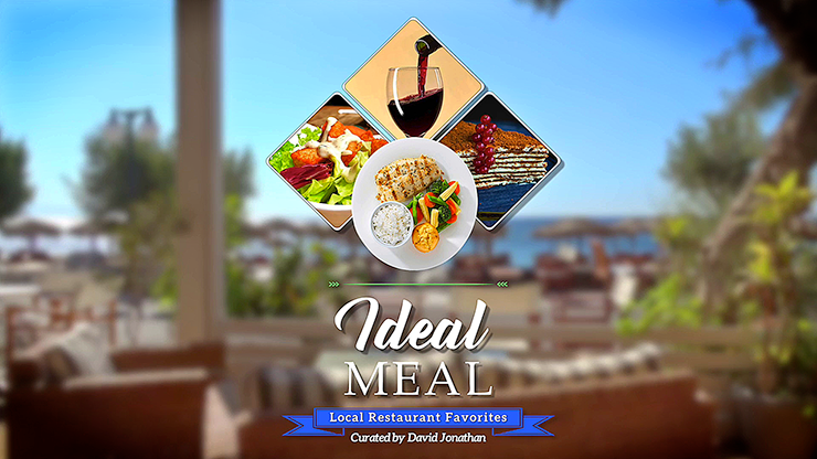 Ideal Meal Euro Version (Props and Online Instructions) by David Jonathan