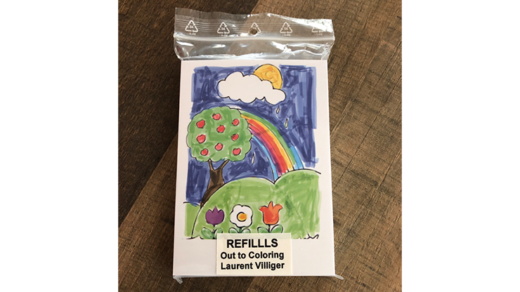 Refill (50) for Out To Coloring (STAGE) by Laurent Villiger