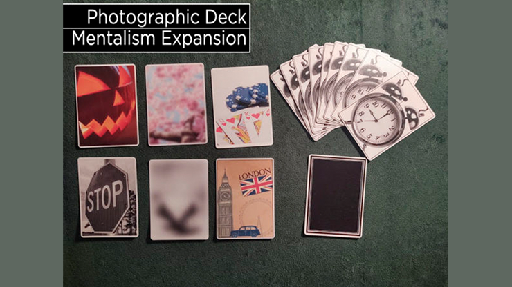 Photographic Deck Project Set (Gimmicks and Online Instructions) by George Tait