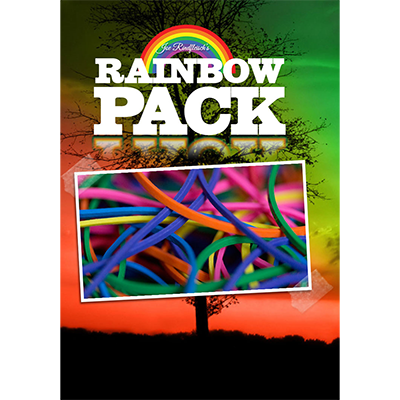 Joe Rindfleisch's Rainbow Rubber Bands (Rainbow Pack Size 19) by Joe Rindfleisch
