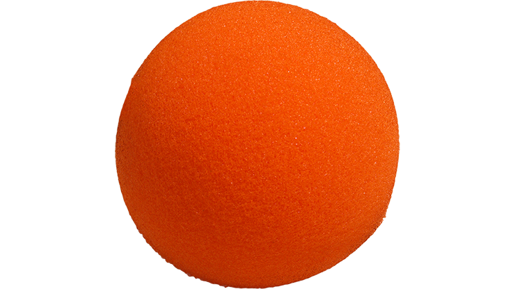 4 inch Super Soft Sponge Ball (Orange) from Magic by Gosh (1 each)