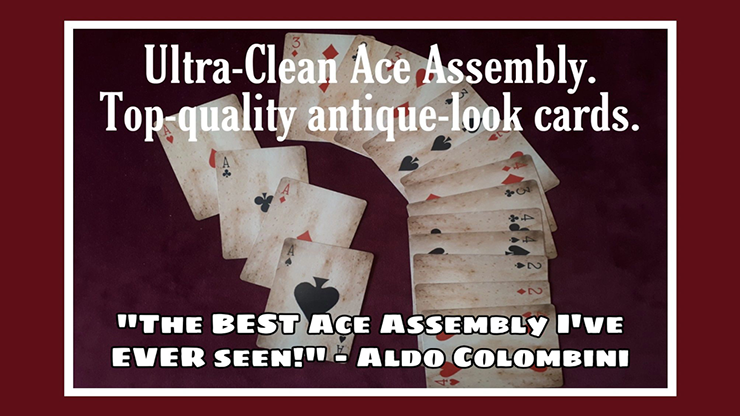 Ultra Clean Ace Assembly by Paul Gordon (Gimmick and Online Instructions) 