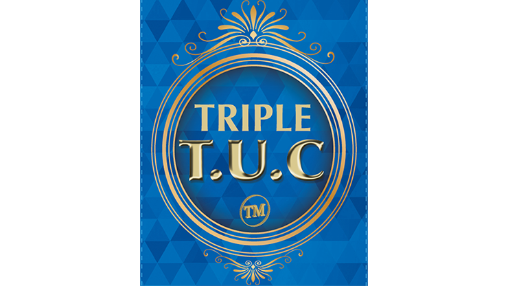 Triple TUC Half Dollar (D0183) Gimmicks and Online Instructions by Tango