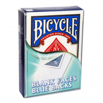 Bicycle Blank Faces/Blue Backs