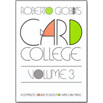 Card College Volume 3 by Roberto Giobbi - Book