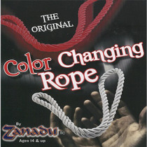 Amazing Color Changing Rope (Red/White) by Zanadu
