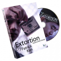 Extortion (DVD and Gimmick) by Patrick Kun and SansMinds