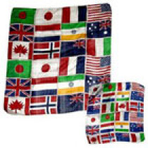 Flags of Nations Silk