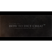 How to Cheat at Dice Black Leather (Props and Online Instructions)  by Zonte and SansMinds