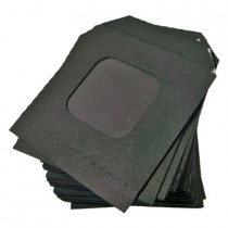Nest of Wallets Refill Envelopes 50 units (Black with Window)