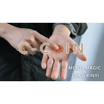 C-COIN SET (Gimmicks and Online Instructions) by MENZI MAGIC & Zhao Xinyi