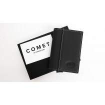 Comet Black Leather Silver Shell (Gimmicks and Online Instruction) by Andrew Dean