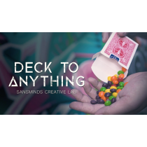 Deck To Anything (DVD and Gimmick) by SansMinds Creative Lab - DVD