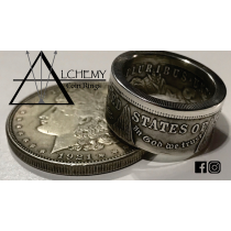 Kennedy Half Dollar Ring (Size: 10.5) by Alchemy Coin Rings