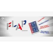 Modern Flap Card PHOENIX (Red to Blue Face Card) by Hondo