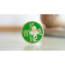 Chinese Coin with Prediction (Green 2C) - Trick