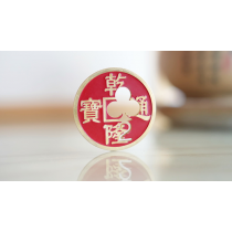 Chinese Coin with Prediction (Red 2C) - Trick