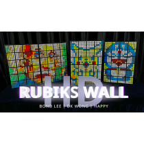 RUBIKS WALL HD Complete Set (Gimmicks and Online Instructions) by Bond Lee
