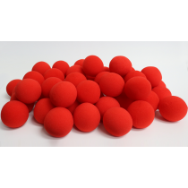 2"  inch PRO Sponge Ball (Red) Bag of 50 from Magic by Gosh - Schwammbälle