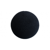 4 inch Super Soft Sponge Ball (Black) from Magic by Gosh (1 each)