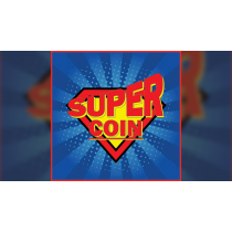 SUPER COIN (Gimmicks and Online Instructions) by Mago Flash