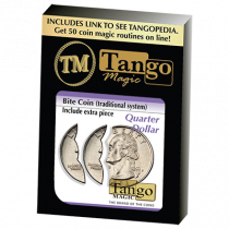 Bite Coin - (US Quarter - Traditional With Extra Piece)(D0047)by Tango 