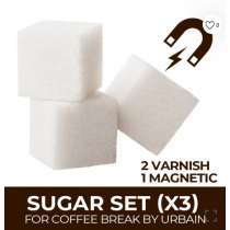 Sugar Set for Coffee Break (x3)