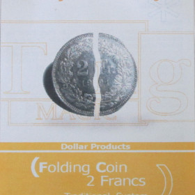 2 Franken Faltmünze (internal System) - Folding coin