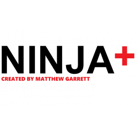 Ninja+ Deluxe CHROME BLACK (With Online Instructions) by Matthew Garrett 