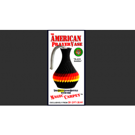 The American Prayer Vase Genie Bottle BLACK MAMBA by Big Guy's Magic