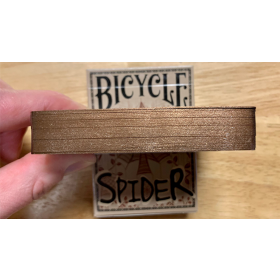 Gilded Bicycle Spider (Tan) Playing Cards