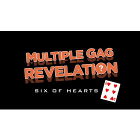 MULTIPLE GAG PREDICTION SIX OF HEARTS by MAGIC AND TRICK DEFMA 