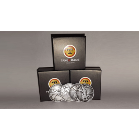 Replica Walking Liberty TUC plus 3 coins (Gimmicks and Online Instructions) by Tango Magic