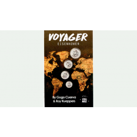 Voyager US Eisenhower Dollar (Gimmick and Online Instruction) by GoGo Cuerva / Matrix Routine